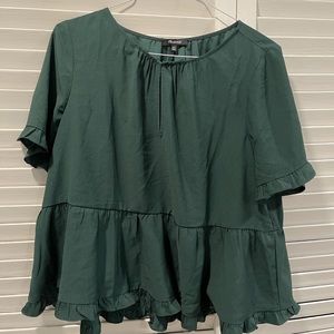 Madewell Ruffle Blouse